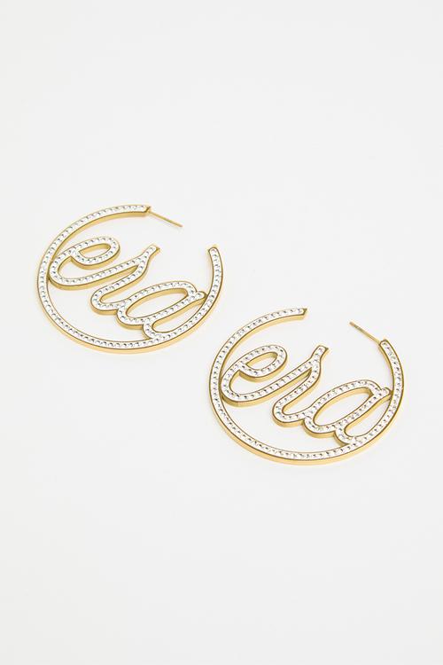 Era Luxe Hoop Earrings - Gold