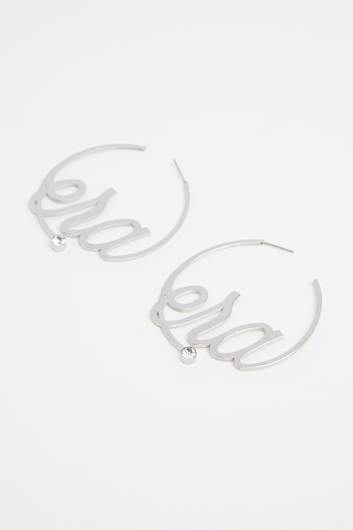 Era Logo Hoops - Silver