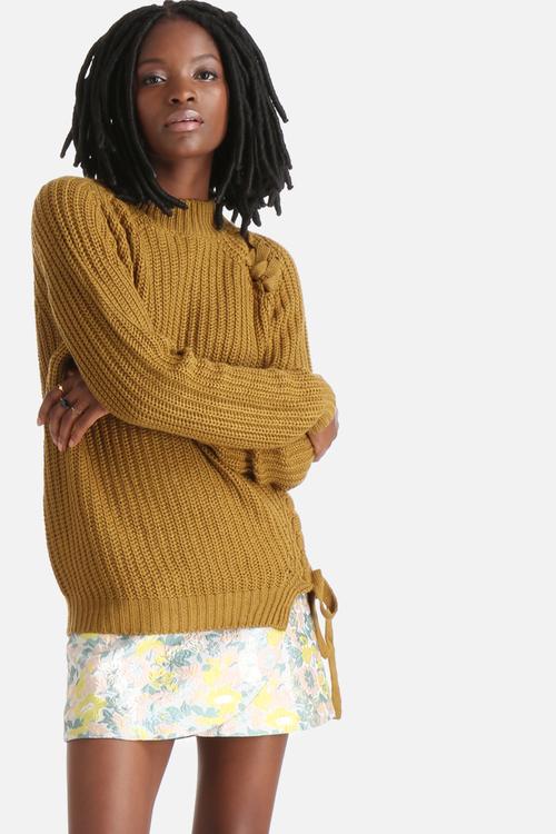 Keiko Plaited Sweater 
