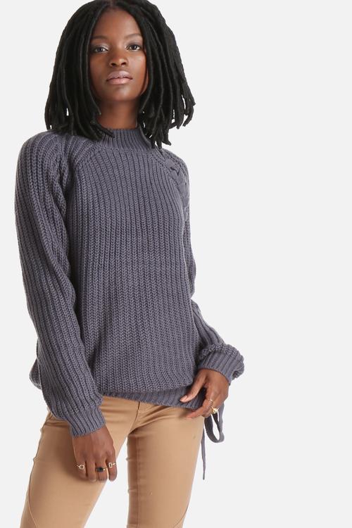 Keiko Plaited Sweater 