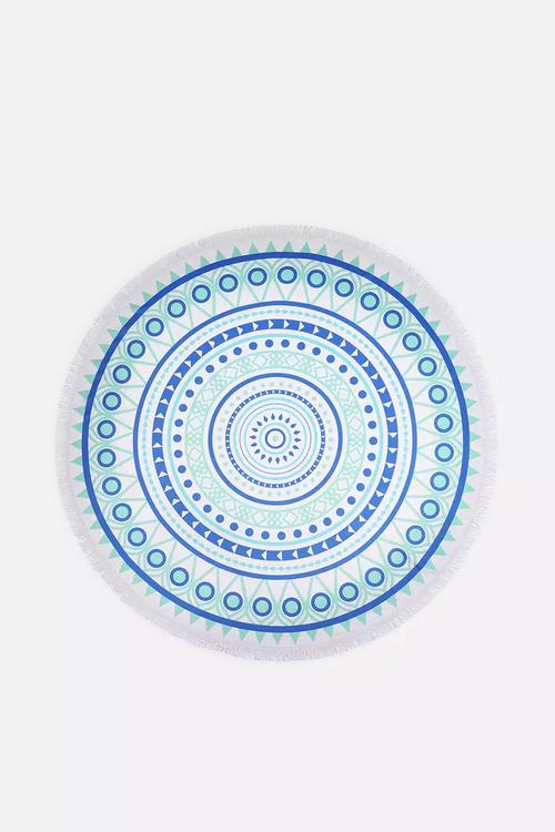 Mandala Round Towel