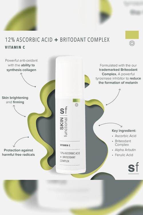 12% Ascorbic Acid + Briteodant Complex, Vitamin C