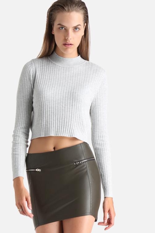 Misty Cropped Sweater
