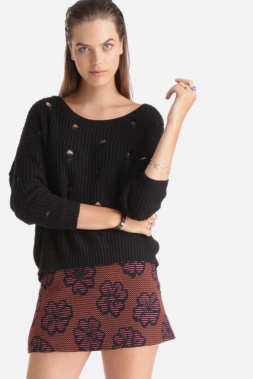 Torn Knit Sweater