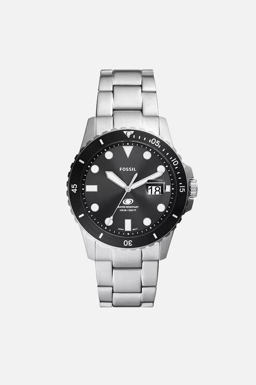 Fossil blue - silver