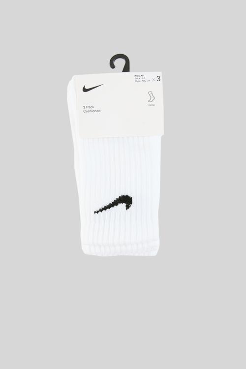 Nike crew socks 3-pack - white