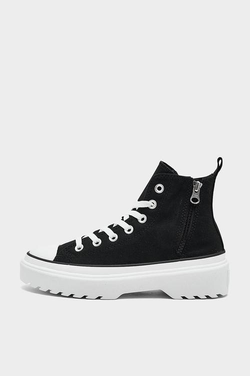 Chuck taylor all star lugged lift hi - black/black/white