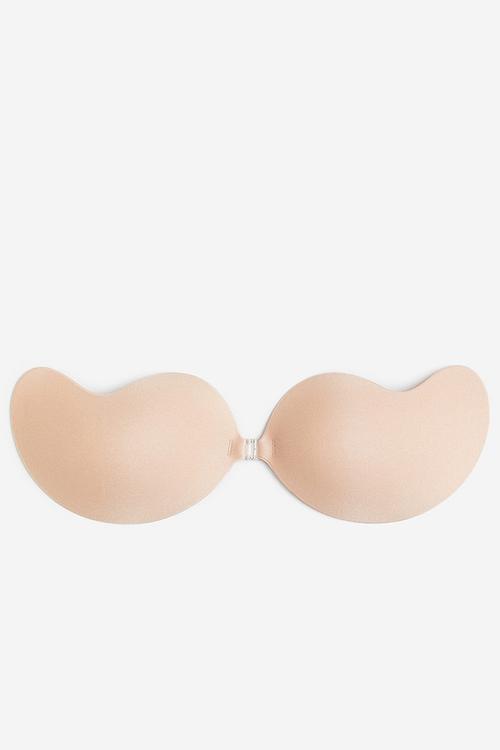 Self-adhesive push-up bra - light beige