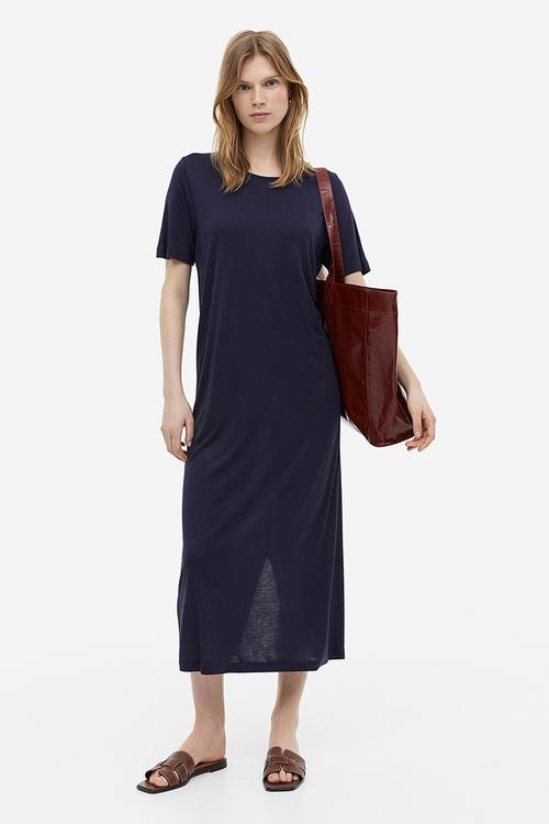 T-shirt dress - blue