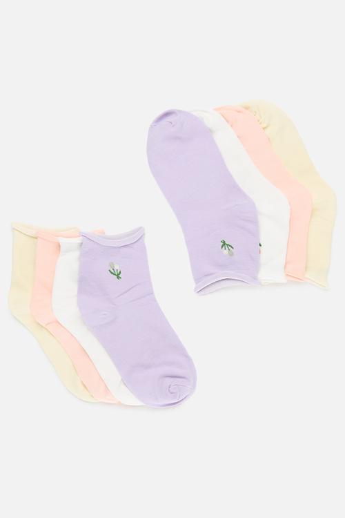 Tulip 4 pack socks - multi