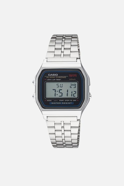 Retro digital watch - silver