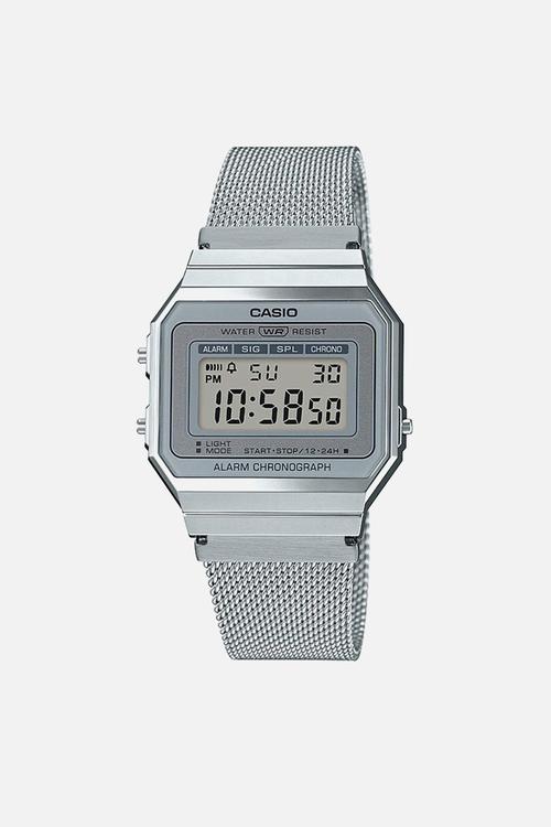 Retro mesh strap - silver