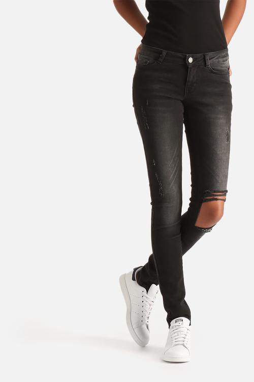 Eve Super Slim Destroyed Jeans
