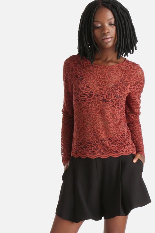 Louisa Lace Top