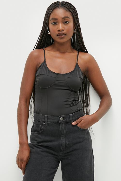 Ladies bodysuit - Black