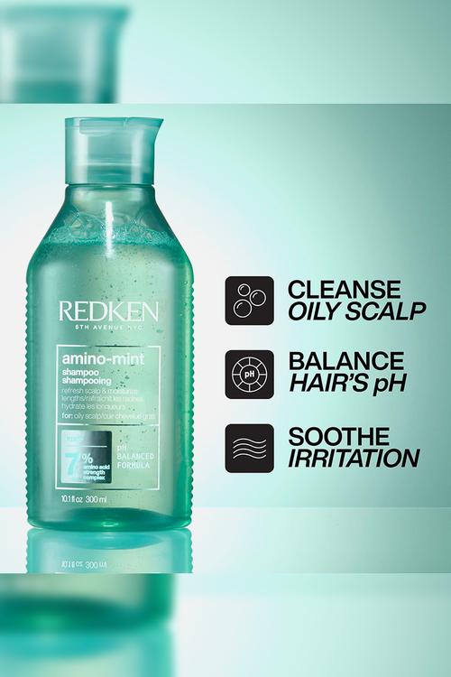 Amino Mint Hair Scalp Cleansing Soothing Shampoo - 300ml