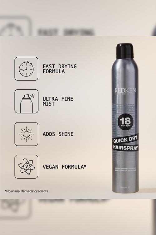 Quick Dry 18 Instant Finishing Hairspray -400ml