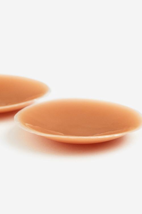 2 pairs nipple covers - brown