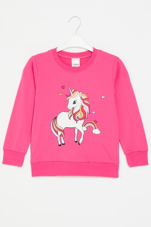 Printed sweatshirt - pink