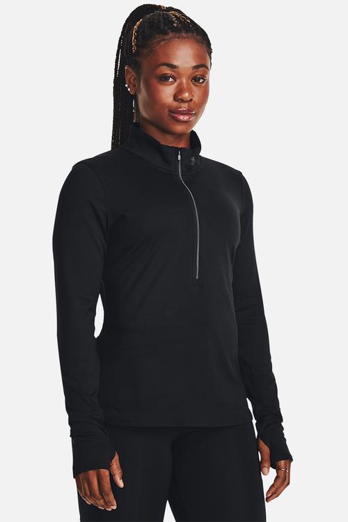 Ua qualifier run 1/2 zip - black/reflective