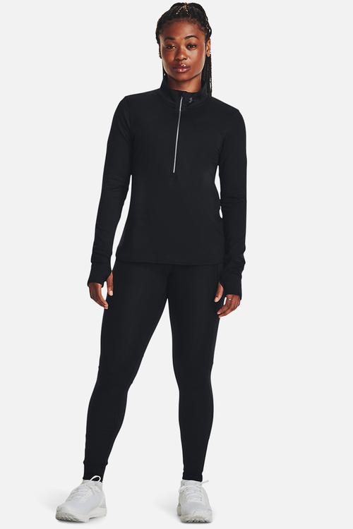 Ua qualifier run 1/2 zip - black/reflective