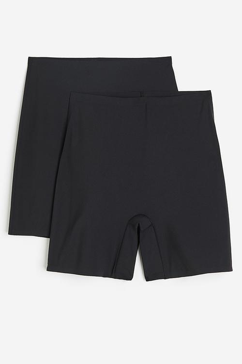 2-Pack biker shorts - black
