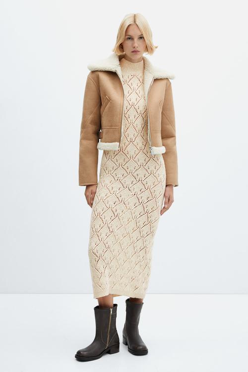 Dress piqui - light beige