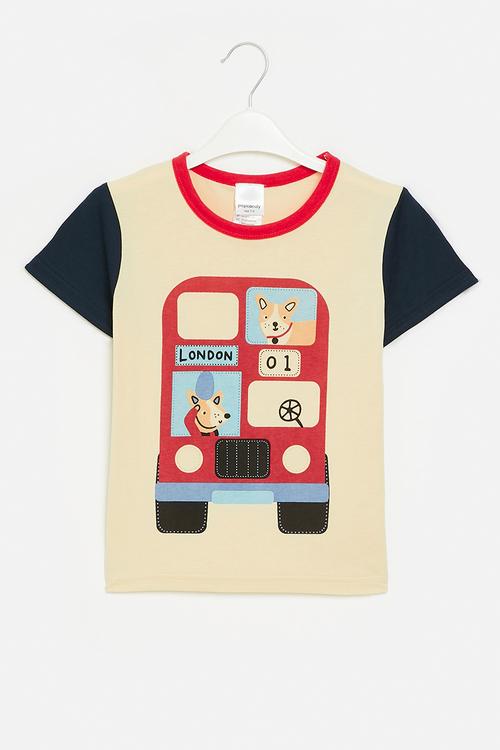 Printed tee - multi