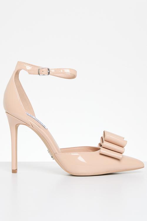 Kallie ankle strap stiletto - beige
