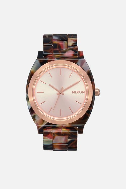 Time teller acetate - pink tortoise
