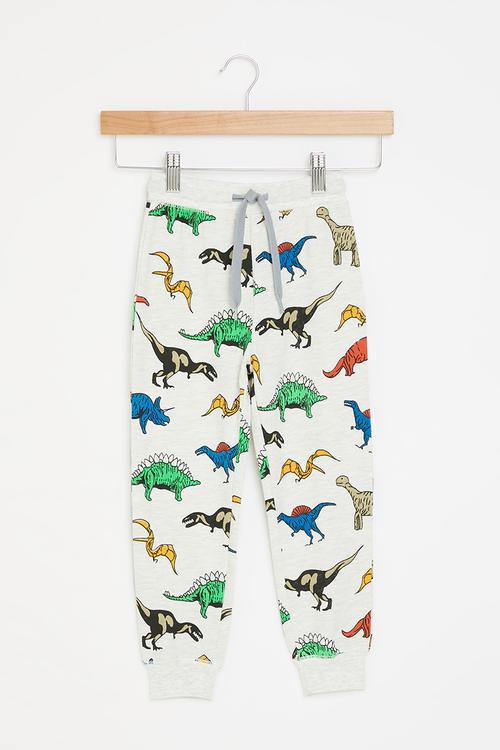 Printed jogger - grey