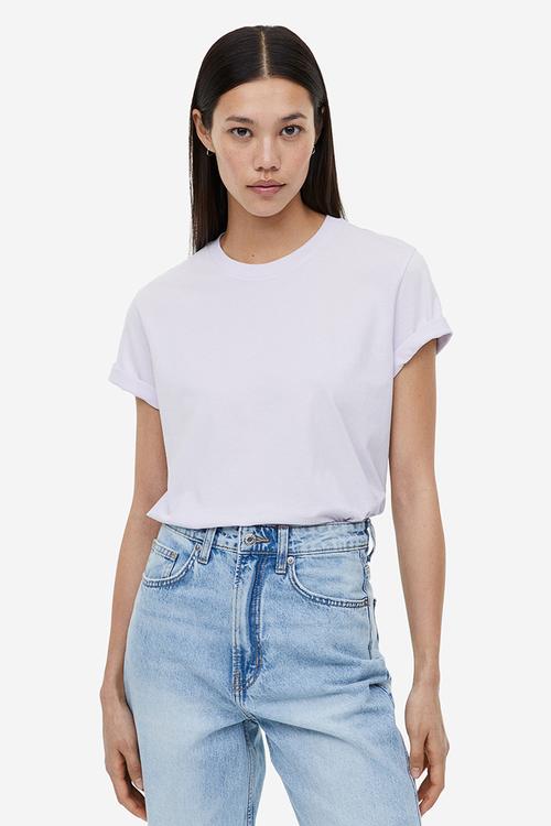 Cotton t-shirt - purple