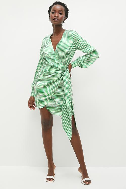 Wrap Dress - Green