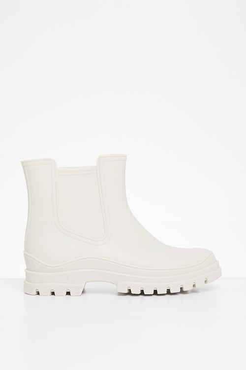 Ankle rubber boots - beige
