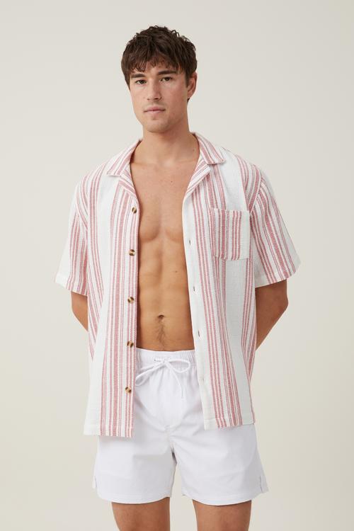 Stretch Swim Short - White 