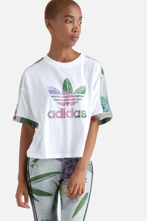 Training Cuffed Floral Tee