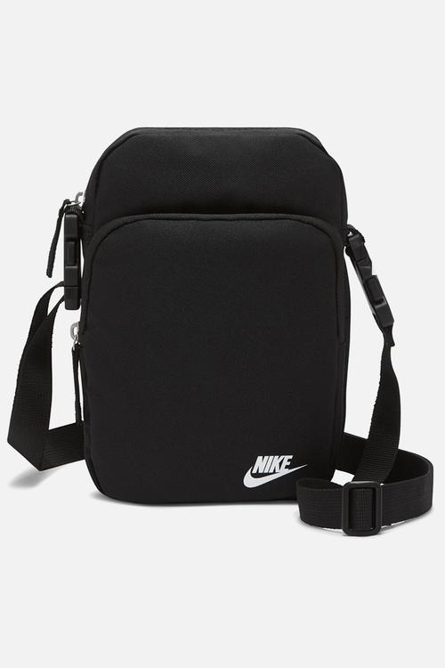 Nike Heritage Cross-Body Bag 4L - Black/Black/White