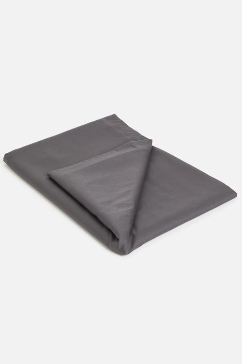 T400 Egyptian cotton flat sheet - graphite