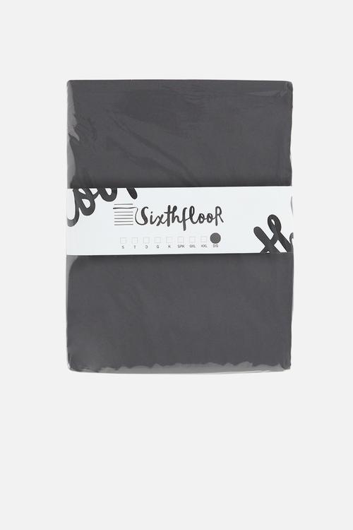 T400 Egyptian cotton flat sheet - graphite