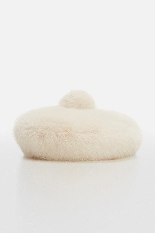 Hat minky - light beige