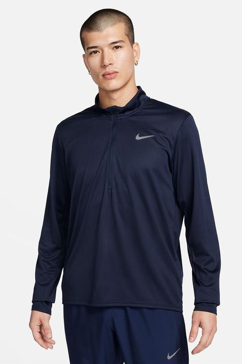 Dri-Fit Pacer top half zip - obsidian/reflective silver