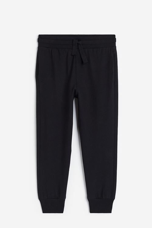 Jersey joggers - black