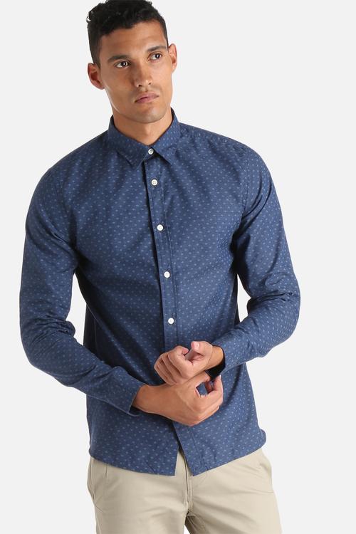 Print Slim Shirt 