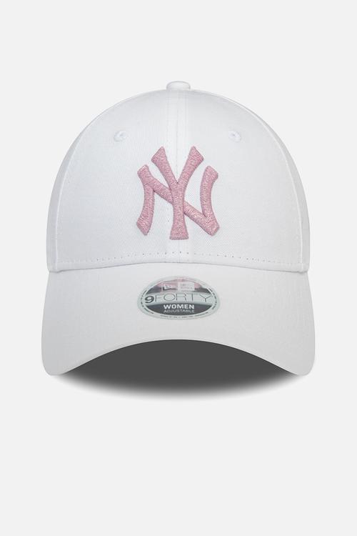 Female metallic logo 9forty® - new york yankees white