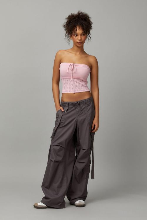Sasha utility pant - charcoal