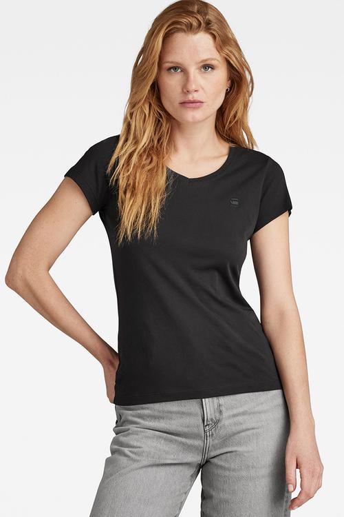 Eyben Slim V-Neck Top 2.0 Wmn - Dk Black