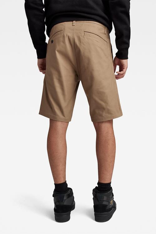 Bronson 2.0 slim chino short Backdrop stretch canvas - safari