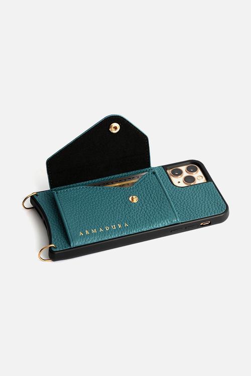Envelope phone cover - teal