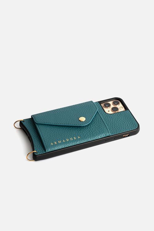 Envelope phone cover - teal
