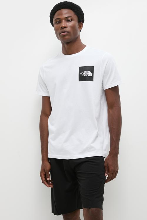 Fine short sleeve tee - white/black